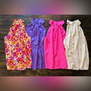 Sleeveless Halter Tops Lot Bundle